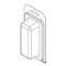 Visipak Thermoform-CLAMSHELL-#109-6.125-3.125-4.000-1.438-1.250-0.015-CLEAR-STOCK 109TF - alternate 1